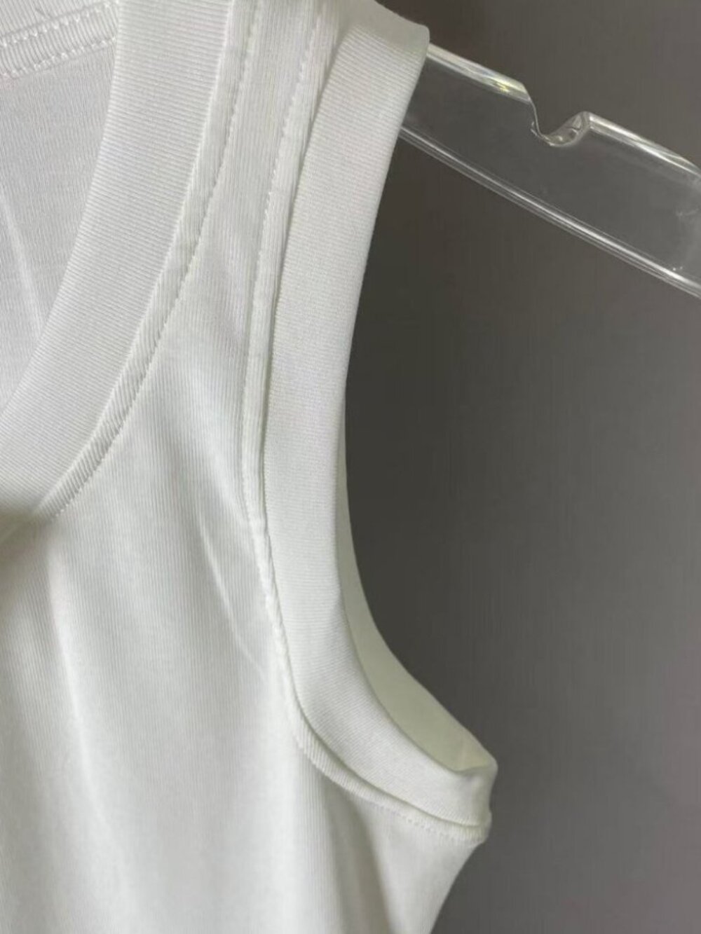 Loewe White Tank Top for Her - Picture 5 of 6